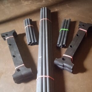 Private Lable Home Shoe Rack 4 Shelves Plastic Black Colour