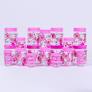 Private Lable Home Plastic Grocery Container 1200 ml 650 ml 350 ml 250 ml Pack of 24 Pink
