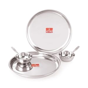 Attro 6 Pieces Dazzle Series Stainless Steel Dinnerware