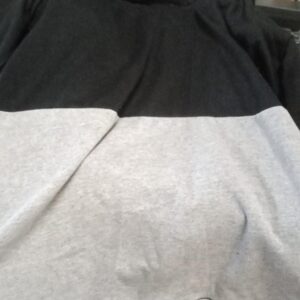 Private Lable black and grey men Hoodie size XL