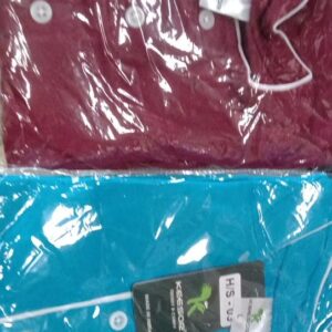 Keesor men T shirts pack of 2 maroon and skyblue colour size L