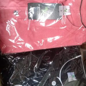 Keesor men T shirts pack of 2 black and light pink colour size S