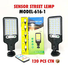 Private Lable New Sensor Street Lamp 661 1 Solar Panel Sensor Power Key