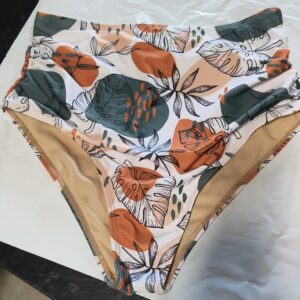 Private Lable womens printed polyster bikini panty size S