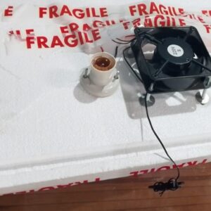 Private Lable Light Weight Small With Low Power Consumption Egg Incubator Thermocol Body