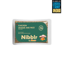Nootie Nibblr Chicken Veggie Rice Dog Food 300g