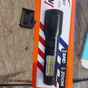 ZOOM 250W LED Torch silver colour