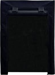 Private Lable Black Cloth Shoe Rack Cover Only