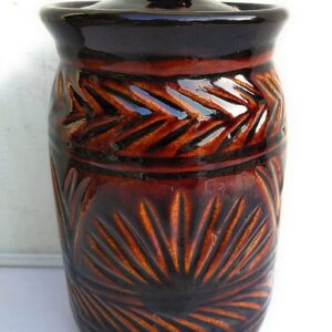 Private Lable Brown Ceramic Jars Table Pickle Jar Barni Burney Martban Achar Container 1pcs