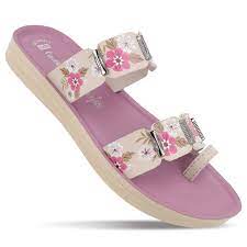 Walkaroo Womens Daily Wear Sandals mauve colour size 8