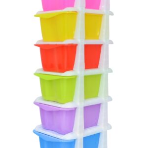 Private Lable 6XL Plastic MultiPurpose Modular Drawer Chest Drawer multicolour