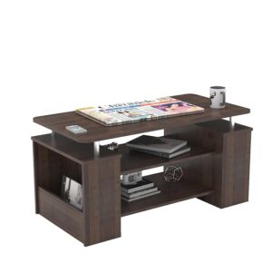 Wood inspire Tara Engineered Wood Coffee Table for Living Room