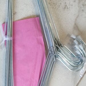 Private Lable Stainless Steel Almirah Hangers pack of 12