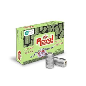 MTW Royal Embroidery Threads Viscose Rayon 1502 Denier Multicolour pack Of 10