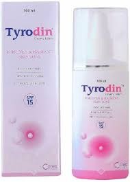 Tyrodin CREAMY LOTION Tanning Liquid for skin 100ml