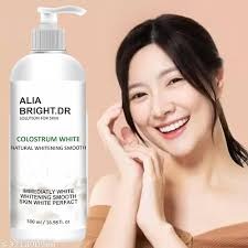 Alia bright dr colostrum white whitening smooth cream for skin 300 ml
