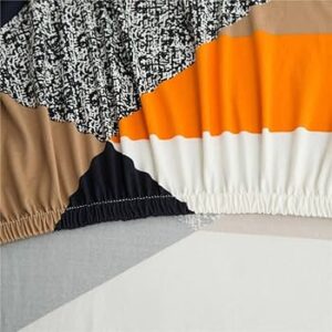 Private Lable 3 Seater Sofa Cover Stretchable Flexible Slipcover for Sofa Multicolour