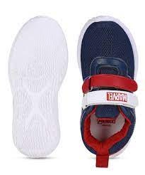 Private Lable shoes for kids navy red clour size 8