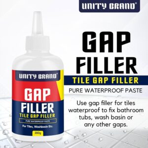 Unity Brand Tiles Gap Filler Waterproof Gap 280g