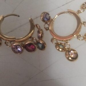 Private Lable Garranty Gold Covering premium Quality Cute Earring for girls