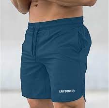 Lripsome Solid Men Blue Regular Shorts size M