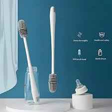 Private Lable Long Handle Silicone Bottle Cleaner Brush