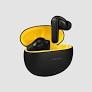 Tecsox Pulse 611 Bluetooth Wireless Earbuds Black Yellow