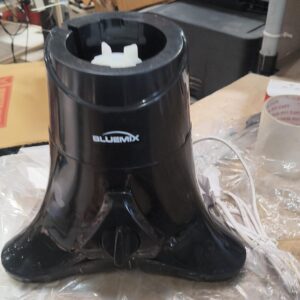 Bluemix Triangle Mixer Grinder 750 W 1800RPM Powerful Motor 4 Jar Black jars missing