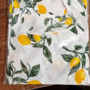 Private Lable Womens Printed 3 4 Sleeves Kurta White Colour Size XL