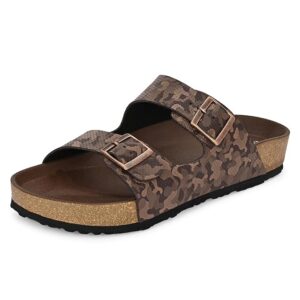 Centrino Mens BerkinStyle Slip On Sandals 9213 Open Toe Design Size 13