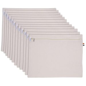 Private Lable Cotton Saree Bags Beige Set Of 12 Big Size Single