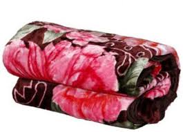 Private Lable Floral Double Mink Blanket for Heavy Winter Microfiber Multicolor