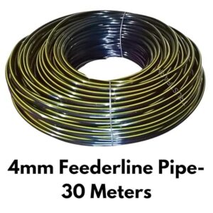 Private Lable 4mm Feeder Line Lateral Pipe Fitting Drip Irrigation Accessories 25 M