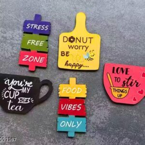 Private Lable Fridge Magnet Set multicolour