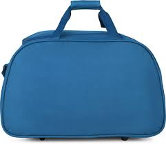 ARISTOCRAT 41 L Hand Duffel Bag Enigma Polyester Softsided Cabin size 2Wheels Blue colour size Large