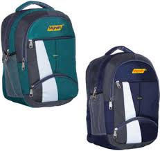 mynah Laptop Backpack Large blue