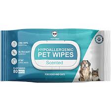 Hachi Wilson Hypoallergenic Scented Pet Wipes For Dogs 80pcs