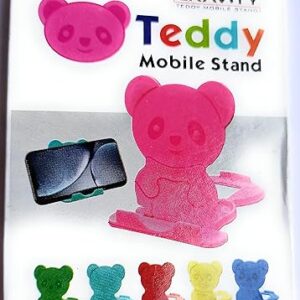 Gravity Teddy Bear Mobile Stand red colour