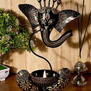 Private Lable Tealight Candle Holder for Home Decor black colour