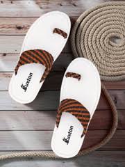 Buxton Women Flats Sandal White colour size 8