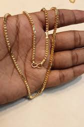Private Lable gold plated mens chain