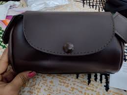 Private Lable Womens And Girls Sling bag Dark Brown Colour