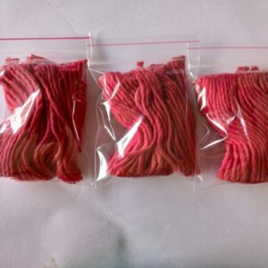Private Lable Red Colour Wicks Pack Of 3