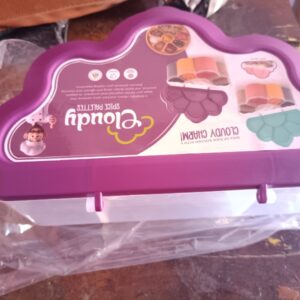 Private Lable 6 Compartment Plastic Masala with Spoon for Kitchen