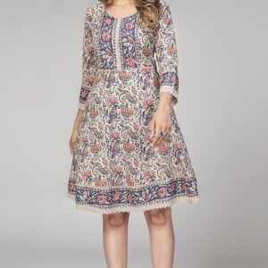 Vbuyz dress for women multi colour size L