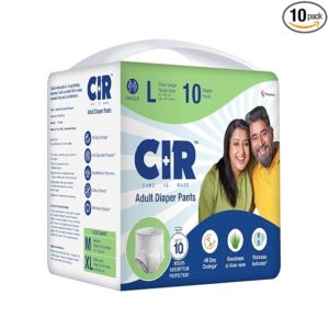 CIR Adult Diaper Pants Style Adult Diaper Large Size L 10 DIPER PANTS