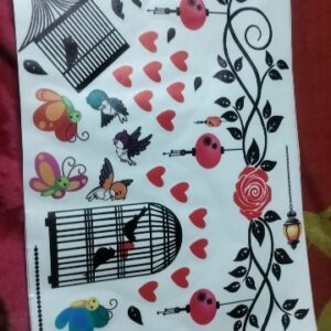 Private Lable MH Decor PVC Self Adhesive Decorative Wall Sticker for Living room