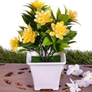 Private Lable Artificial Yellow Flower Plant