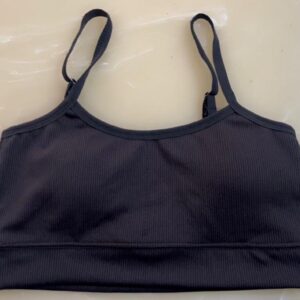 Private Lable Ladies Padded T Shirt Bra Set Cotton Blend colour black size 34