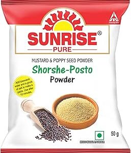 Sunrise Pure Shorshe Posto Spice Powder Pouch 50 g